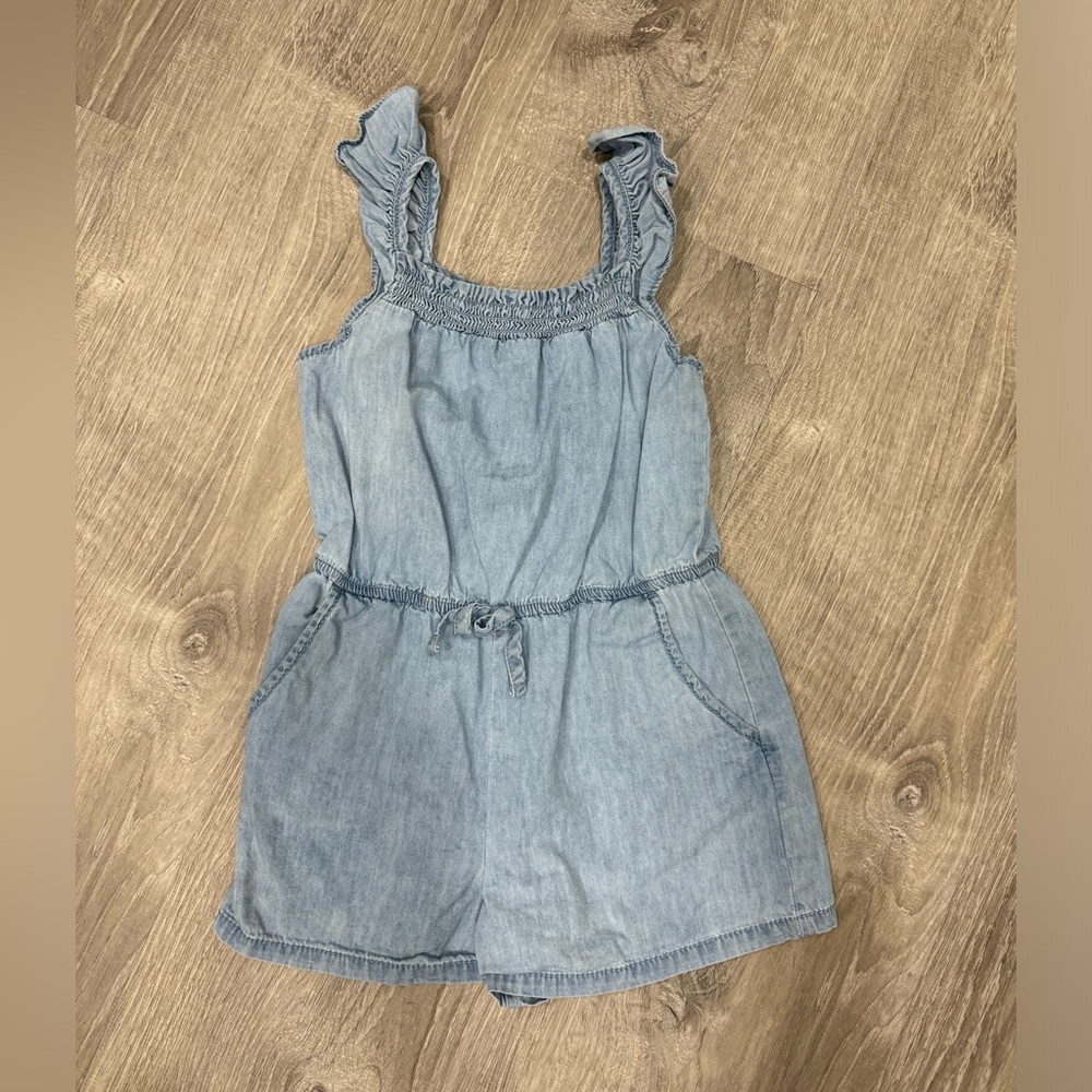 4T cat & Jack Chambray romper